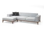 Atelier Del Sofa Sofá Cama Esquinero Izquierdo Gris Claro (Chl+3R) 288 x 160 cm
